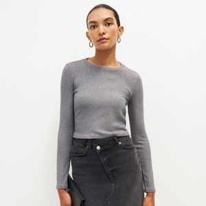 Reformation Jackie Knit Top Size Small